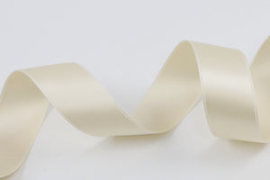 Band Satin Double Face "crème"