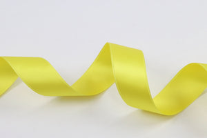 Band Satin Double Face "canary"