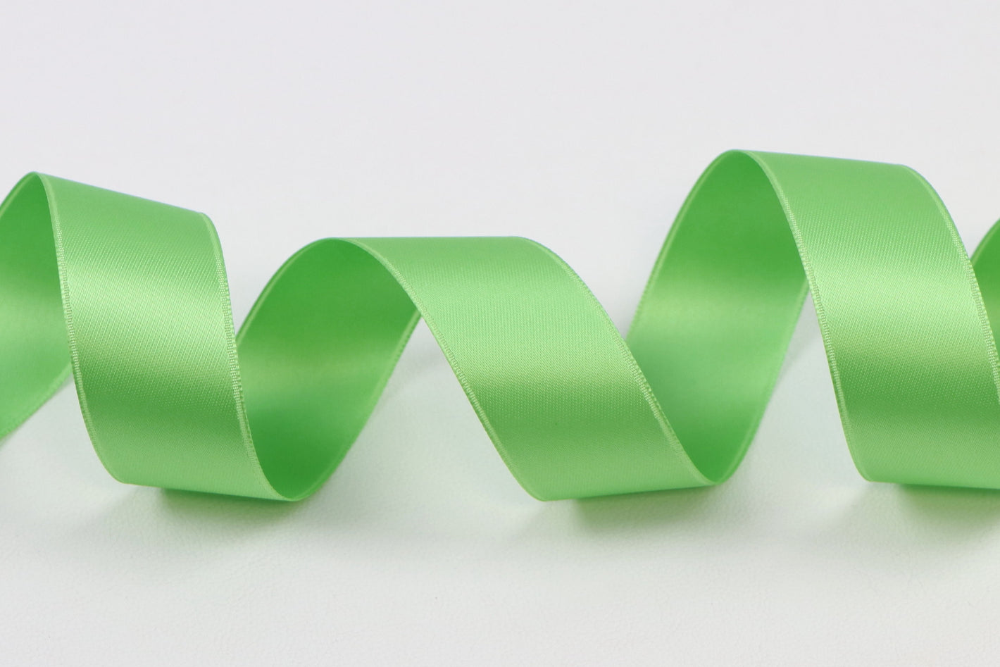 Band Satin Double Face "spring green"