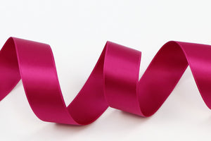 Band Satin Double Face "fuchsia"