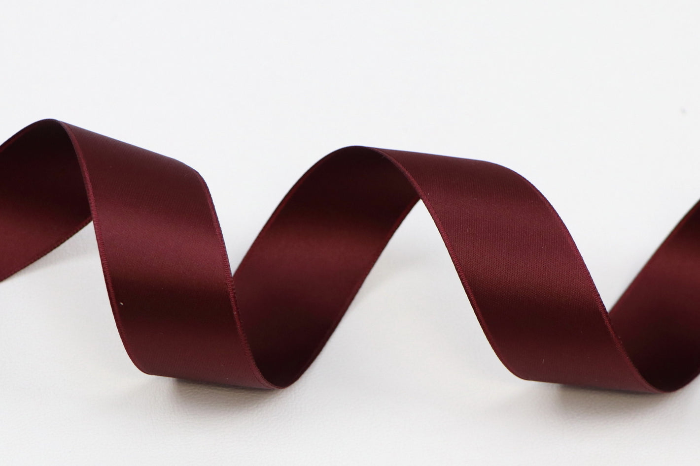 Band Satin Double Face "bordeaux"