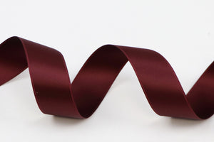 Band Satin Double Face "bordeaux"