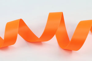 Band Satin Double Face "neon orange"