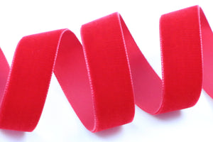 Band Samt "rouge"
