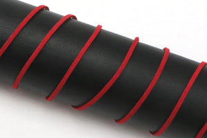 Lederband "rot"