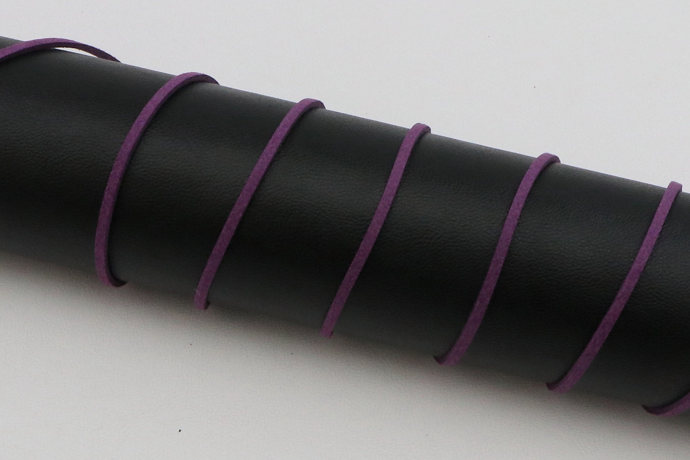 Lederband "lila"