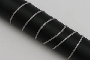 Lederband Glitzer "hellgrau"