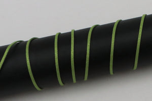 Lederband Glitzer "apfelgrün"