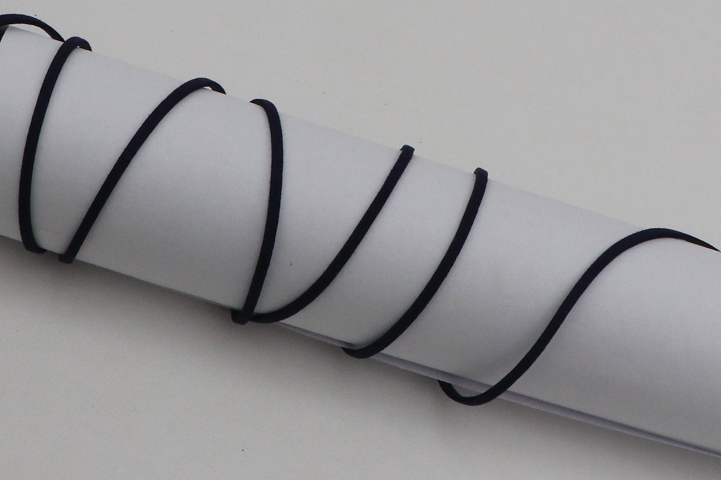 Lederband "schwarz"