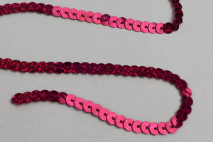 Band Pailletten holo "pink"
