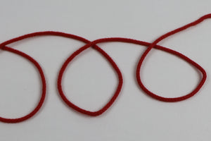 Kordel Baumwolle 3mm "rot"