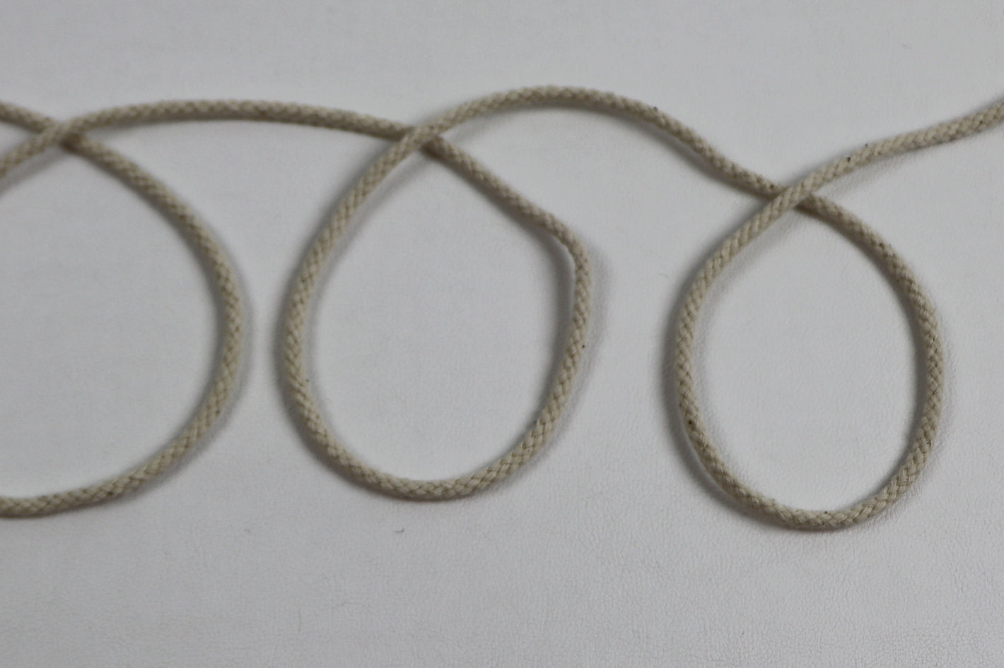 Kordel Baumwolle 3mm "écru"
