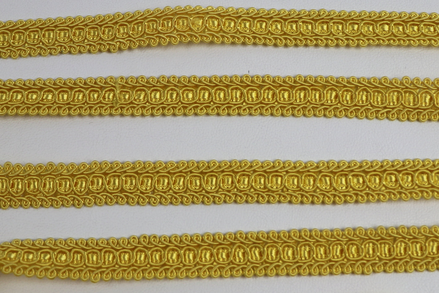 Posamentenborte "gelb-gold"
