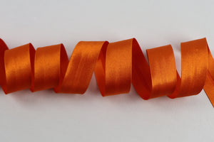 Schrägband Satin "orange"