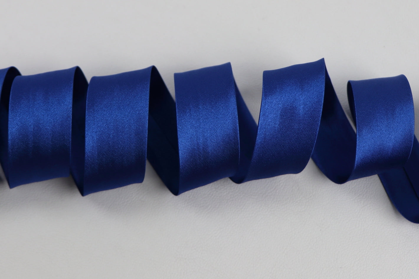 Schrägband Satin "royal"