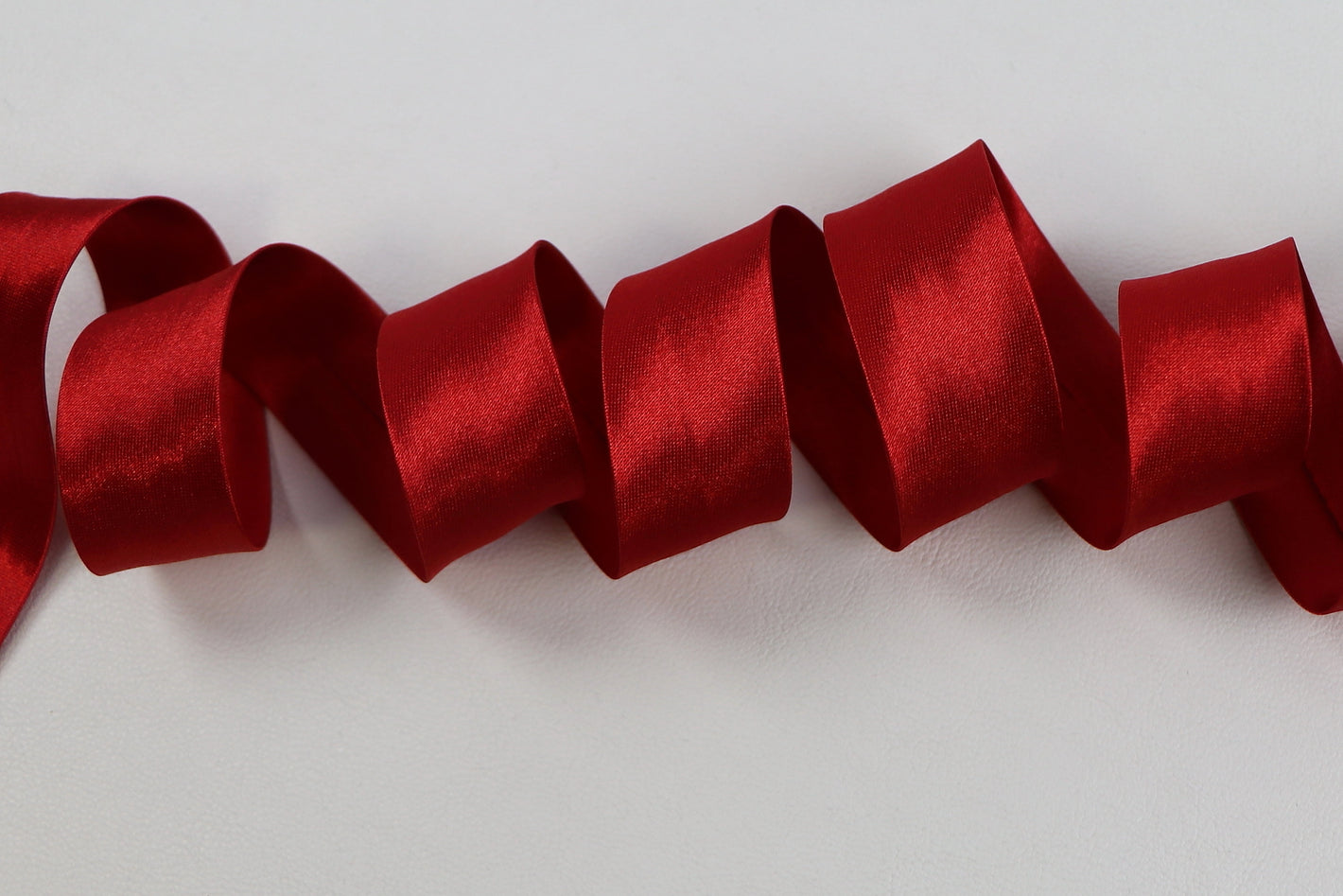 Schrägband Satin "rot"