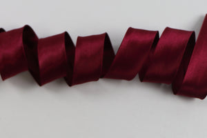 Schrägband Satin "bordeaux"
