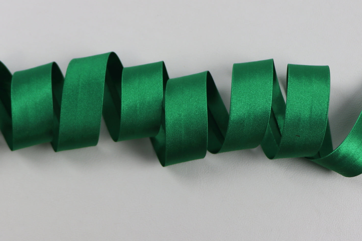 Schrägband Satin "grün"