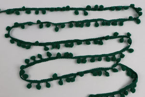 Pompon-Borte "grün"