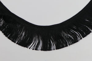 Fransen Borte 60mm "schwarz"