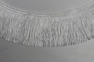 Fransen Borte-Rayon "weiss"