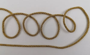Brokat Kordel 4mm "gold"