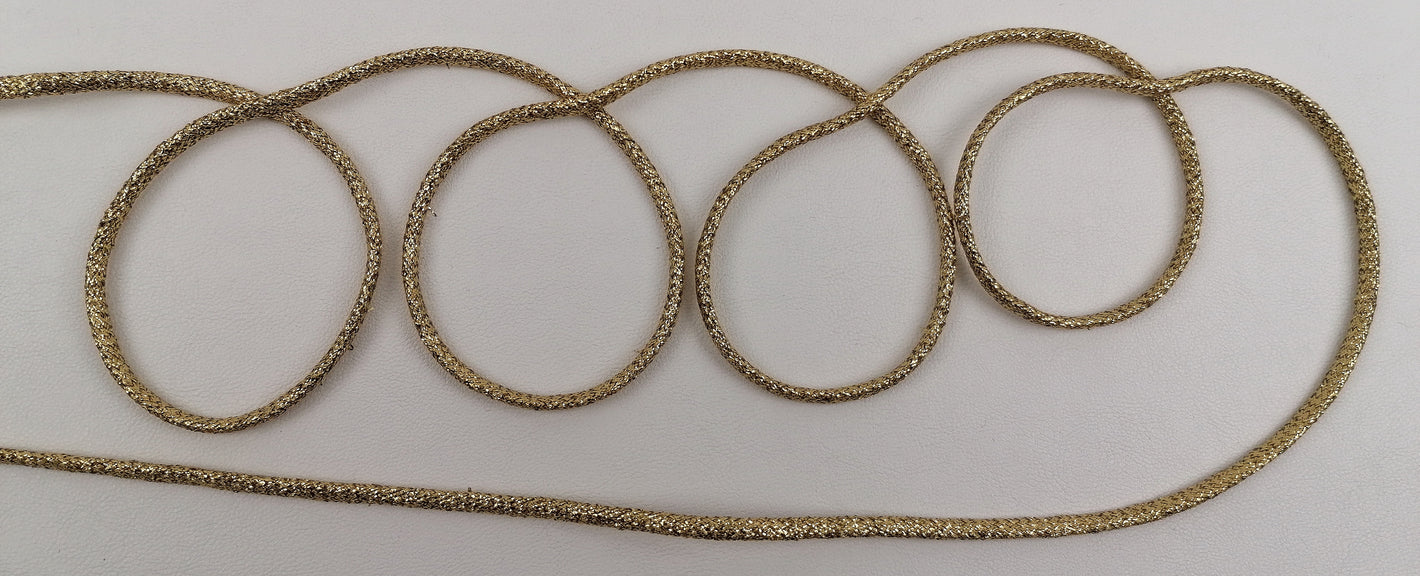 Lurex Kordel 3mm "gold"