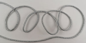 Lurex Kordel 5mm "silber"