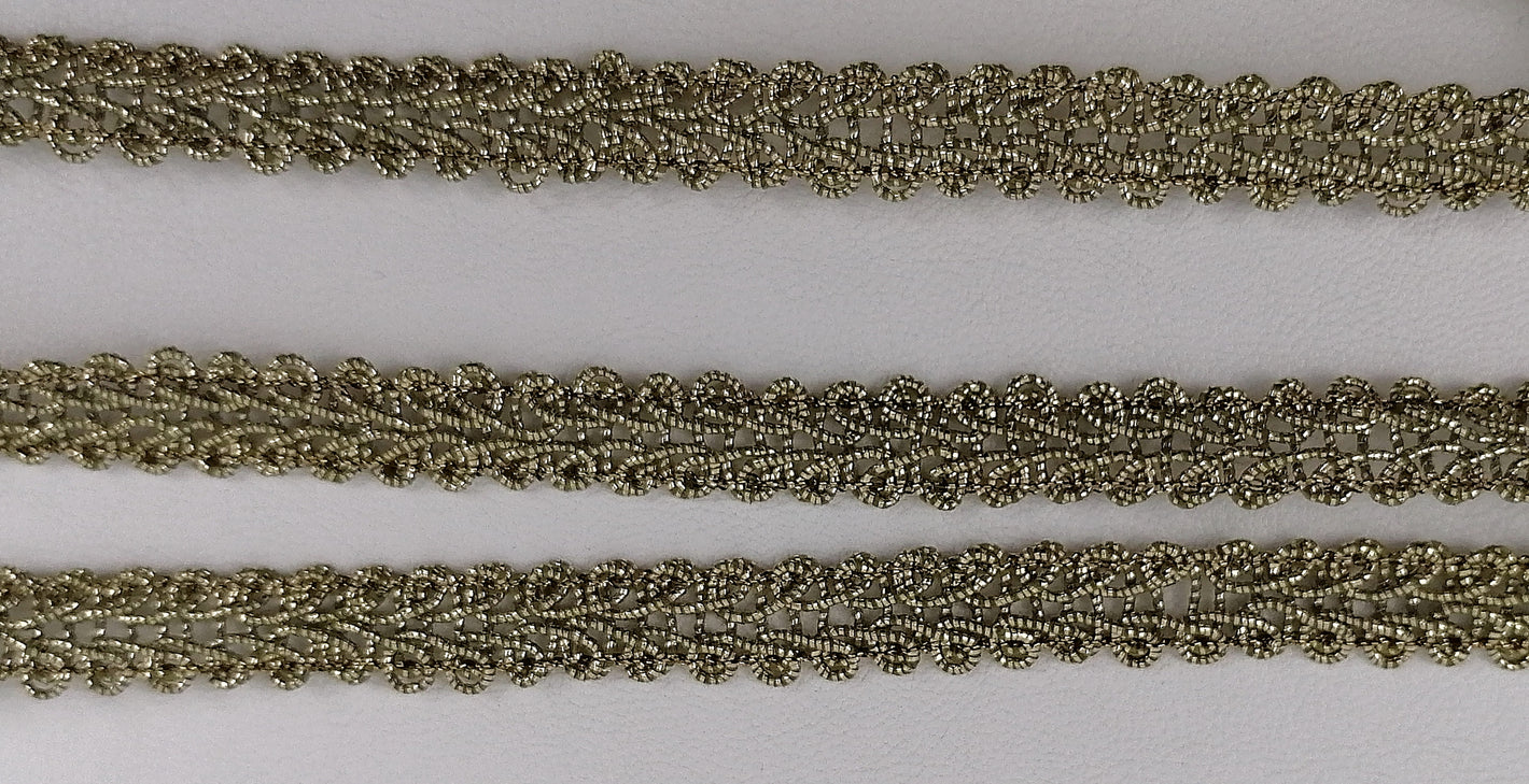 Brokatspitze "altgold"