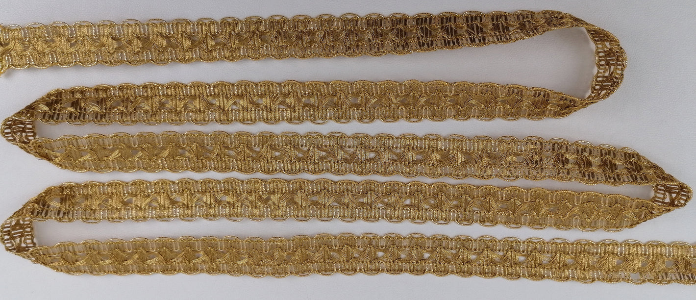 Brokatborte "gold"
