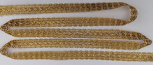 Brokatborte "gold"