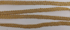 Brokatspitze "gold"