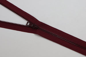 Standard-Reissverschluss "bordeaux"
