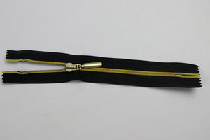 Reissverschluss Spirala "gold"