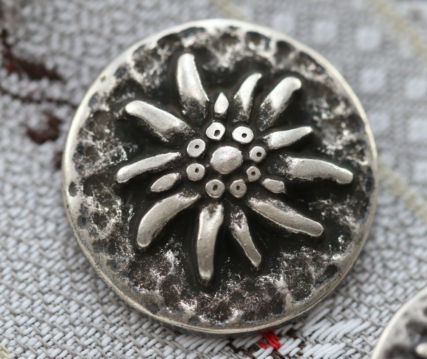 Knopf Edelweiss