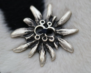 Knopf Edelweiss gross