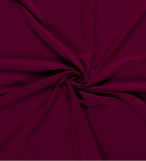 Viskose Jersey "weinrot"