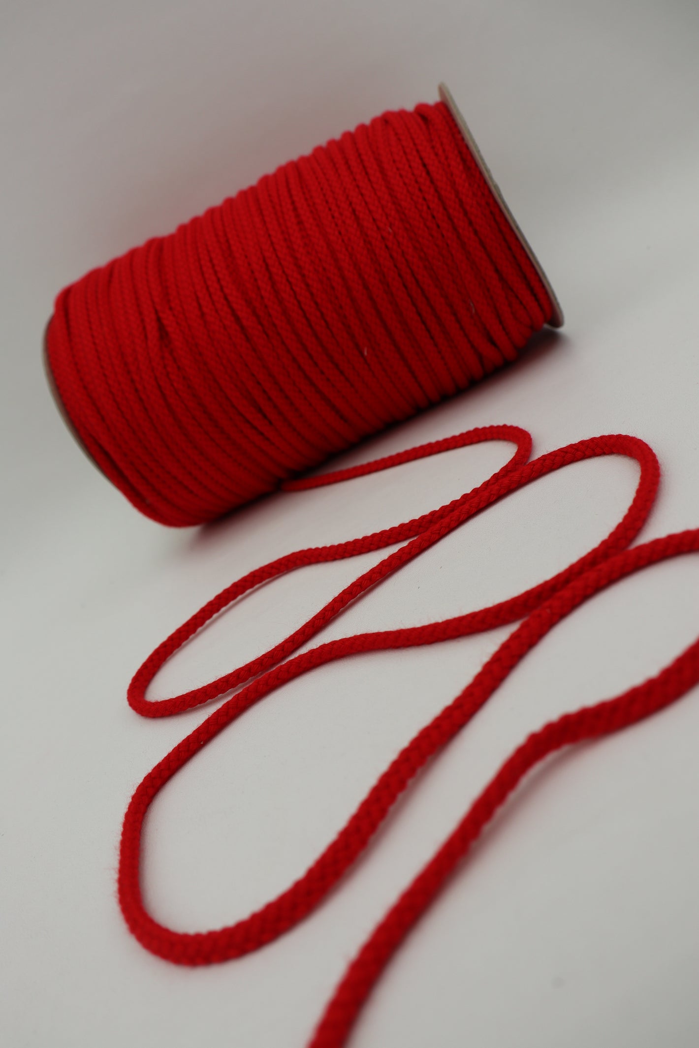 Kordel Baumwolle 5mm "rot"