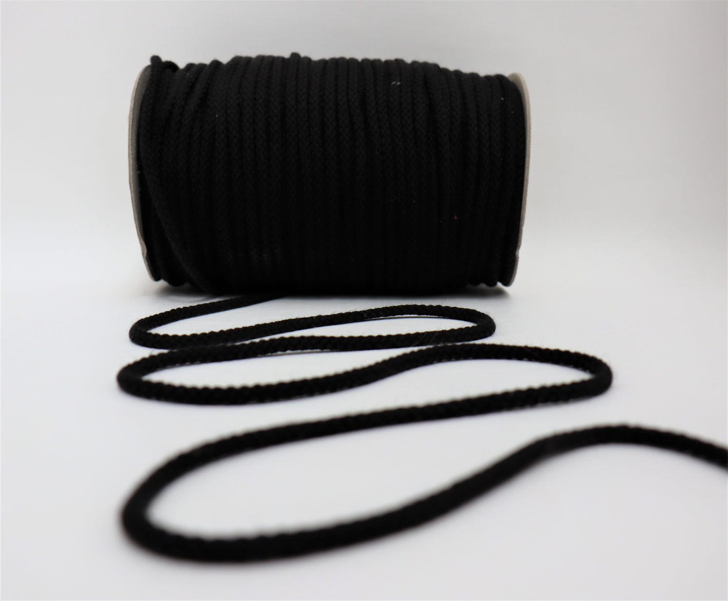 Kordel Baumwolle 5mm "schwarz"