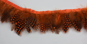 Band Federn 60mm "orange"
