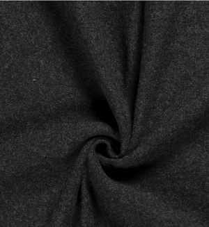 Walkloden "dunkelgrau meliert"