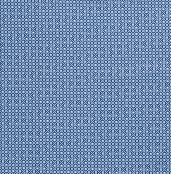 Popeline abstrakt "indigoblau"