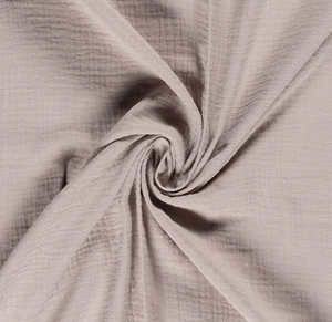 Musselin uni "beige"
