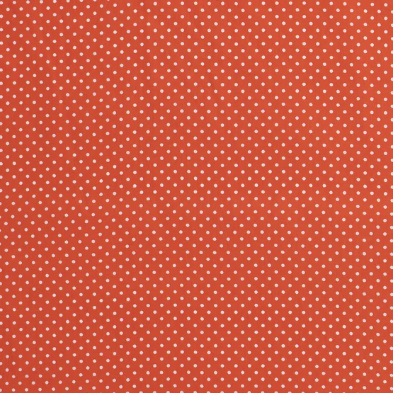 Popeline Punkte "orange"