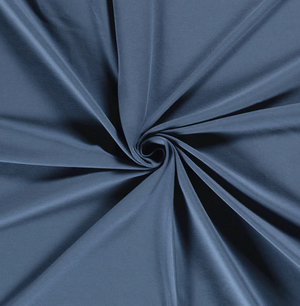 French Terry Gots "indigoblau"