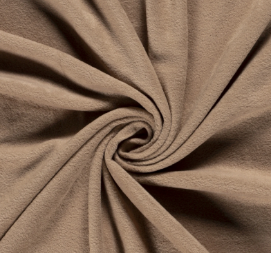 Faserpelz uni "beige"