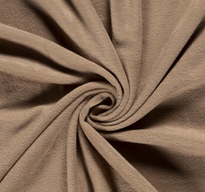 Faserpelz uni "beige"