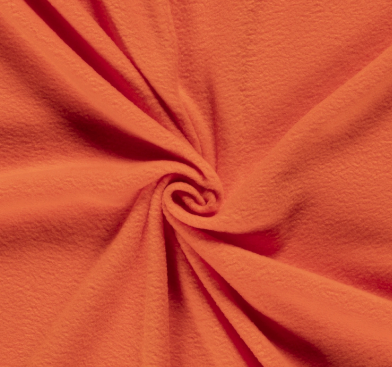 Faserpelz uni "orange"