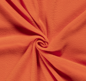 Faserpelz uni "orange"