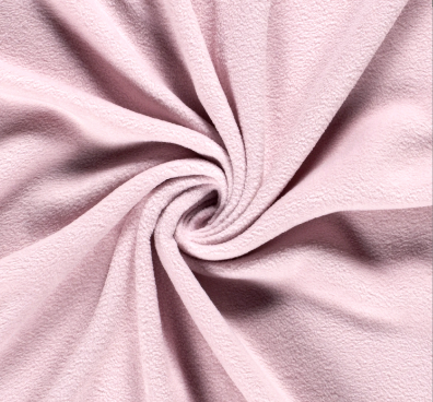 Faserpelz uni "rosa"